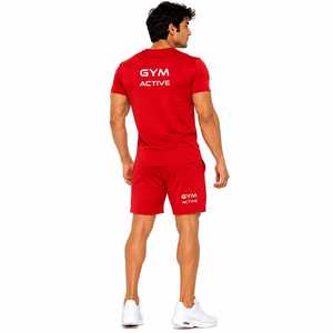 ชุดเซ็ตฤดูหนาวผู้ชาย 2 ชิ้น ผ้าถักโพลีเอสเตอร์ 100% จาก GYM ACTIVE ENTERPRISES พร้อมแถบข้าง ดีไซน์โลโก้แบบวินเทจ เป็นมิตรกับสิ่งแวดล้อม รับออกแบบโลโก้ตามสั่ง - Product Image 2