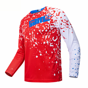 Ropa de Motocross de Verano para Tallas Grandes, Sublimada, para ATV, Carreras en Carretera, Enduro, Ligera - Product Image 1