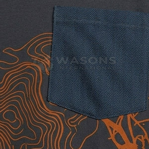 T-shirt imprimé surdimensionné confortable pour homme, style graphique minimaliste, coupe ample, tissu tricoté respirant, tenue décontractée moderne pour la rue - Product Image 6