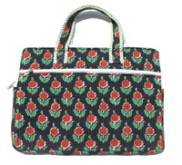 Sac à dos pour ordinateur portable MacBook Air 16 pouces Indianvoguestudio - Coton matelassé à imprimé floral, design protecteur et léger