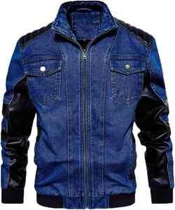 Chaqueta de mezclilla al por mayor para hombre, último diseño con jeans de alta calidad a precio razonable, servicio OEM - Product Image 1