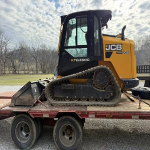 Premium Compact <b>Tracked</b> Skid Steer Loader 74HP Diesel Bucket Machine Powerful JCB Robot Loader For Construction Work Sites - Product Image 2