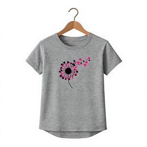 Chill Women's Cotton T-Shirt Crew Neck Short Sleeve Casual Letter Print Regular Fit All Seasons <b>White</b> Jersey <b>Fabric</b> - Product Image 6
