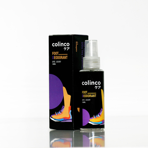 Colinco Spray Desodorante para Zapatos Antiolor de 100 ml, Perfume con Aroma que Elimina el Mal Olor de los Pies, Empaque en Caja Multicolor - Product Image 1