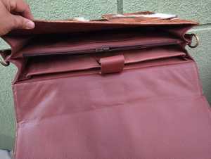 Sac pour ordinateur portable en cuir véritable fait main, mallette de bureau en cuir de vachette pour hommes et femmes, qualité supérieure, fournisseur en gros LHLB-0021 - Product Image 2
