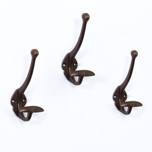 Decorative Metal Wall <b>Hook</b> Vintage Decorative Clothes Holder Coat <b>Hook</b> Double Face Wall Mounted <b>Hanging</b> <b>Hook</b> <b>for</b> Home Decoration - Product Image 2