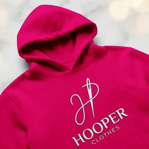 Meilleures ventes : Sweat à capuche pour homme Hooper, couleur rose choc, durable, style streetwear, design personnalisé, polyester/coton - Product Image 5