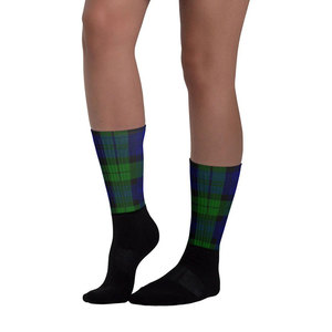<b>Black</b> Watch Tartan Modern Style Scottish Highland Kilt Hose <b>Socks</b> Comfortable Custom Handmade <b>Socks</b> Bulk Supply - Product Image 3