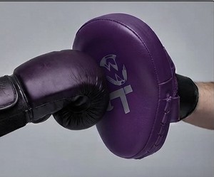 นวมหนังแท้สำหรับฝึกซ้อมมวย MMA คิกบ็อกซิ่ง มวยไทย สำหรับผู้ชายและผู้หญิง (คู่) - Product Image 5