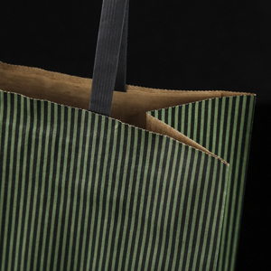 Sacs en papier kraft brun à fond carré recyclables de grande taille - Product Image 5