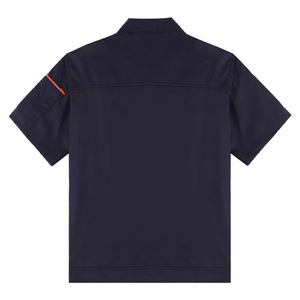 Chemises de travail pour hommes, personnalisables avec votre marque, uniformes de bureau en coton coupe-vent certifiés CE, tenues de personnel pour une performance quotidienne et une évacuation optimale de l'humidité - Product Image 3