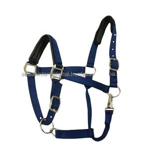 Nouvel ensemble de harnais et de licol en nylon rembourré pour chevaux, fabriqué en Inde - Product Image 3