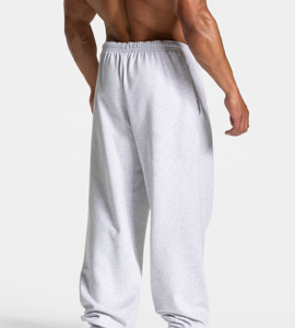 Pantalones Deportivos Transpirables para Hombre, 100% Algodón Orgánico, para Entrenamiento, Fitness, Running, Gimnasio - Product Image 2