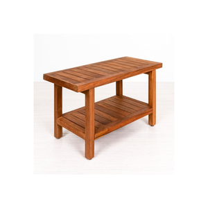 teak wood <b>shower</b> <b>stool</b> bench made in indonesian furniture solid wood - Product Image 1