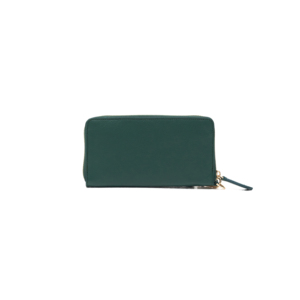Long Women's Genuine Leather <b>Wallet</b> Zipper Closure <b>Waterproof</b> RFID Blocking Large Capacity Customizable Colors Logo Linen - Product Image 2