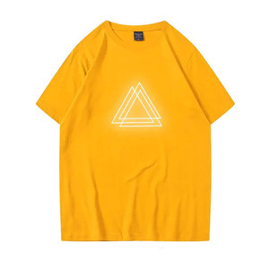 Nueva llegada, camiseta con logo bordado para hombre, venta al por mayor, camiseta premium de alta calidad. - Product Image 2