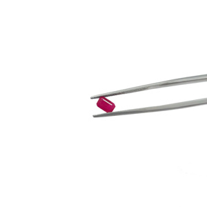 Rubis naturels non traités du Mozambique, octogones calibrés 4x6mm, pierres précieuses de rubis naturelles facettées pour la fabrication de bijoux, prêtes à l'emploi - Product Image 5