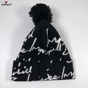 Professional Made High Quality Cotton Beanie Cap 3D Embroidery Breathable Waterproof Fleece Fabric Lightweight Unisex Headwear - Product Image 6
