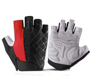 Guantes de Ciclismo Personalizados de Alta Calidad, Medios Dedos, Transpirables, para Gimnasio y Fitness - Product Image 4