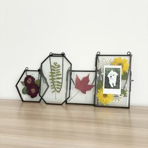Cadre photo mural moderne en métal, rectangulaire, en acier inoxydable, design flottant, décoration intérieure - Product Image 5