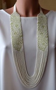 Conjunto de Collar de Cuentas de Vidrio de Calidad Premium, Joyería Hecha a Mano para Fiestas, Regalo de Cumpleaños para Mujeres, Colección - Product Image 3