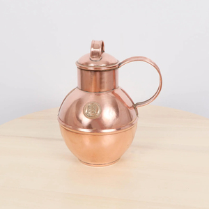 Carafe en Cuivre Pur de Qualité Supérieure au Design Unique, Motif Imprimé, Pichet Tendance et Nouveaux Produits Phares, Fournitures pour Carafes à Eau - Product Image 1