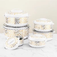 Ensemble de casseroles arabes magnifiques en ABS et métal, 6 pièces, convient aux cuisiniers débutants et aux maîtres de la hotpot.