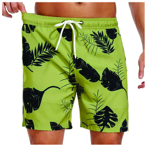 <b>Men</b> Sublimation Printing Shorts For Beach Straight Polyester Male Customized Swim <b>Trunks</b> Shorts Palm Tree Printed Design Shorts - Product Image 5