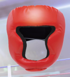 อุปกรณ์ป้องกันศีรษะสำหรับชกมวย MMA และมวยไทย ปรับได้ ผลิตจากวัสดุ PU เหมาะสำหรับผู้เริ่มต้นและเยาวชน  พร้อมหน้ากากป้องกันใบหน้า - Product Image 5
