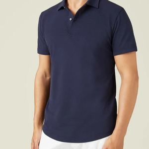 Chemises polo décontractées pour hommes, nouvelle collection, design tendance, logo personnalisé, couleur unie, respirantes, pour hommes - Product Image 4