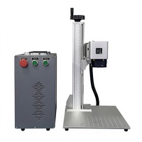 Máquina de Marcado Láser de Fibra Portátil Compacta de 20W para Grabado de Metales Finos, Herramientas de Joyería y Piezas Industriales