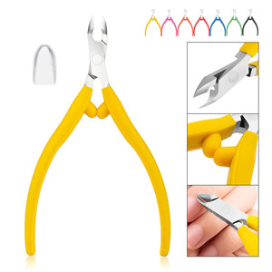 Pince à cuticules pour nail art, coupe-peaux mortes, outil de manucure et pédicure, coupe-ongles pour doigts et orteils, pince de beauté - Product Image 1