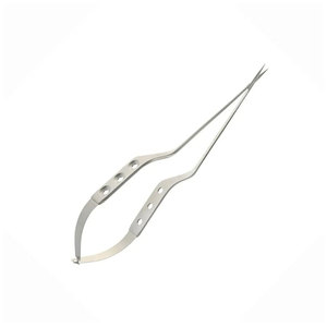 Ciseaux micro-ophtalmiques personnalisés en acier inoxydable, à pointes affûtées manuelles, Castroviejo 245mm, instruments chirurgicaux ophtalmiques de précision - Product Image 1