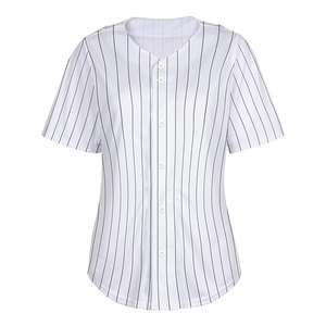 Camisa Clásica de Softbol con Botones, Estilo Profesional, para Mujeres, Cumple con los Estándares de Academia - Product Image 1