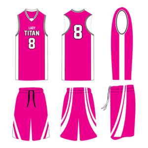 Uniformes de Baloncesto Personalizados para Mujer, Uniformes de Baloncesto con Letras Bordadas Profesionalmente, Pantalones Cortos y Camiseta para Equipos Femeninos - Product Image 3