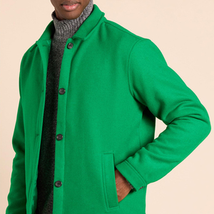 Chaquetas de lana transpirables y ecológicas de nueva llegada, diseño de logotipo personalizado, chaquetas de lana para hombre a precios bajos - Product Image 4