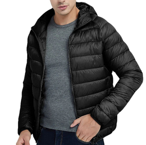 Chaqueta Acolchada Moderna para Hombre, Ligera, Aislante, Resistente al Agua, para Uso Diario al Aire Libre, OEM, ODM, Personalizable - Product Image 3