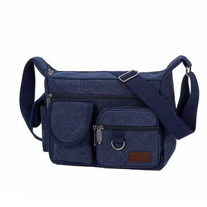 Bolso Bandolera de Viaje para Hombre con Logotipo Personalizado, de Alta Calidad, Duradero, Ligero, de Algodón, Color y Tamaño Personalizables - Product Image 2