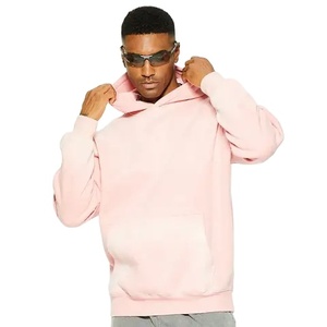 High Quality 370gsm 100% Cotton Heavyweight <b>Pullover</b> Hoodie French Terry Drop Shoulder Regular Fit Waterproof Breathable <b>for</b> <b>Men</b> - Product Image 4
