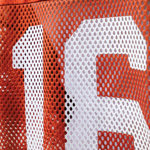 Camiseta Deportiva Corta de Fútbol Americano para Mujer, Moderna, de Malla Transpirable, Cuello en V, Manga Corta, Personalizable, Servicios OEM al por Mayor - Product Image 5