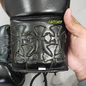 Guantes de Boxeo MMA con Logotipo Personalizado, Protección Completa para los Dedos, Cierre de Gancho y Bucle, Juego de Entrenamiento Profesional de Alto Peso - Product Image 3