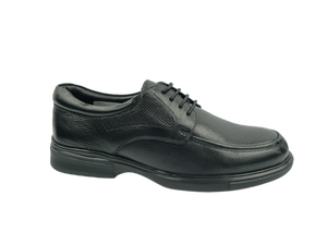 Zapatos Oxford de Vestir para Hombre Dlords, Negros, de Piel de Oveja, con Cordones, Antideslizantes, con Entresuela Acolchada de EVA y Suela de Goma, para Oficina y Uso Diario - Product Image 1