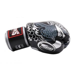 Gants de boxe de haute qualité pour le kick-boxing et le muay-thaï, gants d'entraînement professionnels en cuir de vache véritable pour adultes - Product Image 6