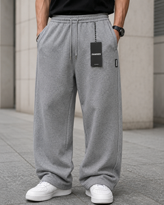 FAWKES Sports Regular Fit Breathable Quick Dry Elastic Waist Sweat <b>Pant</b> Zipper Pockets <b>Men</b> Narrow Bottom Running Trouser <b>Pants</b> - Product Image 2