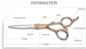 2026 Hair Cutting Salon <b>Barber</b> Thinning Hairdressing <b>Barber</b> Hair Scissors <b>Set</b> Shears Sharp Straight Comb Blunt Salon - Product Image 4