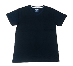 160g 180g Impresión bajo demanda en blanco con cuello en V Hombres 100% Camiseta de algodón Imprimir Personalizar Logo Camiseta camisetas lisas para serigrafía - Product Image 5