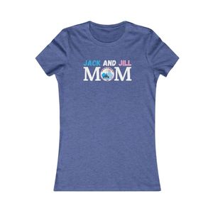 T-shirt graphique personnalisé Jack and Jill pour femmes, coton respirant, manches courtes, col rond, tee-shirt décontracté pour femmes, logo personnalisé - Product Image 1