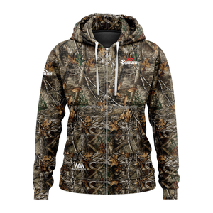 Sweat-shirt à capuche camouflage pour homme, coupe classique, en polyester tricoté respirant, décontracté, pour l'automne - Product Image 2