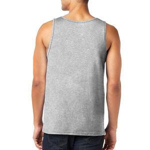 Vente en gros de débardeurs de sport en coton personnalisés, débardeurs de fitness, débardeurs de musculation pour hommes, débardeurs de musculation de haute qualité fabriqués au Pakistan - Product Image 4