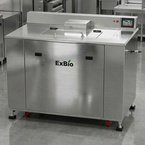 Vente incroyable sur Exbio 500kg/jour Capacité Digesteur Alimentaire Machine de Compostage des Déchets Alimentaires à Bas Prix - Product Image 1